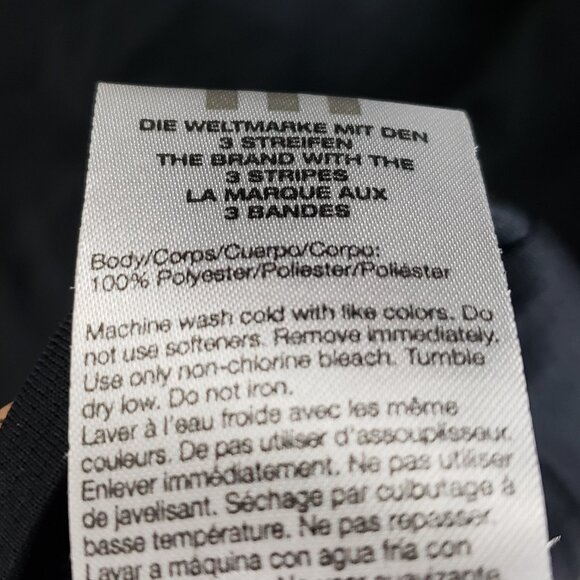 Vintage Adidas 3 Stripes Long Sleeve Shirt ClimaLite Activewear size L Y2K 2005 - Picture 10 of 11